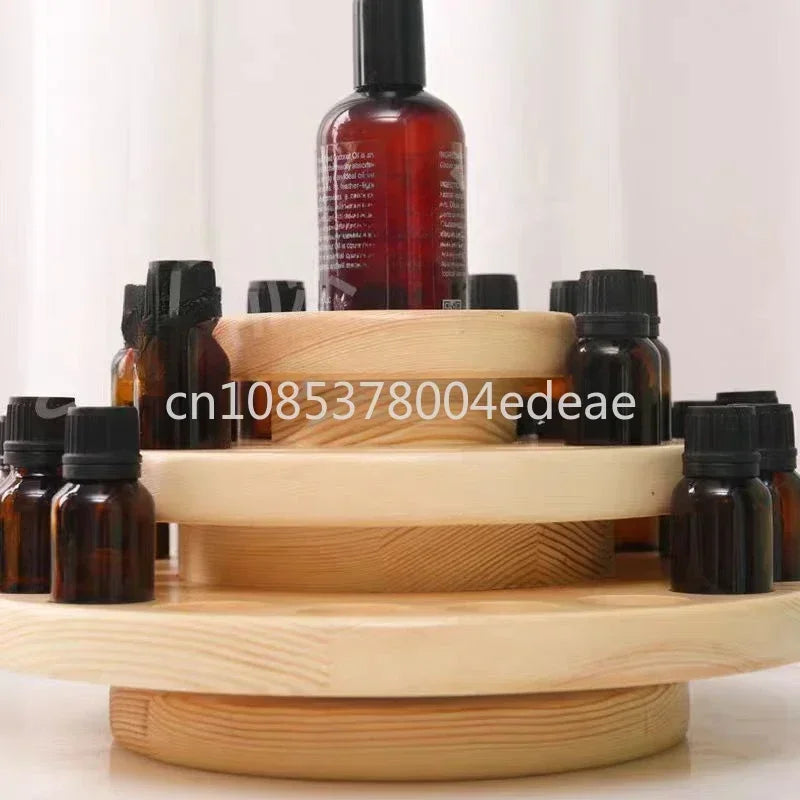 Rotating Diffuser Display with Essential Oil Storage