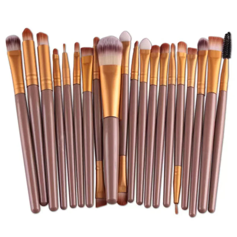 20 Makeup Brushes Full Set