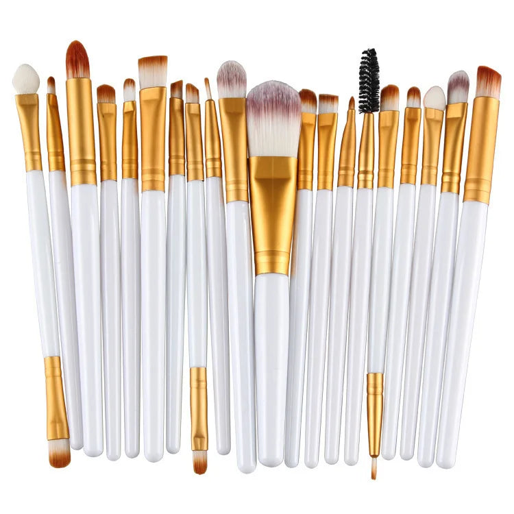20 Makeup Brushes Full Set