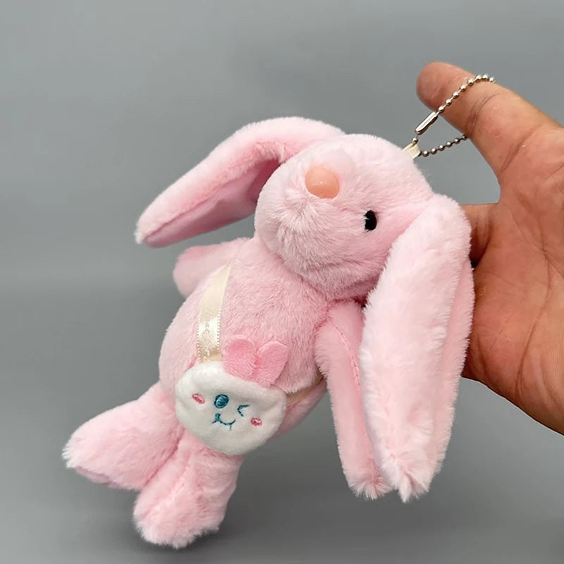 Long Ear Rabbit Keyring For Bag Decoration Children and adults