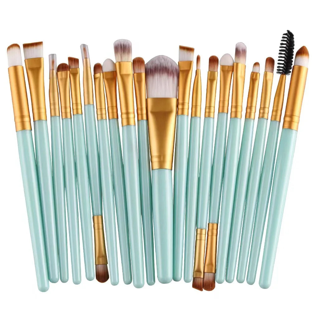 20 Makeup Brushes Full Set