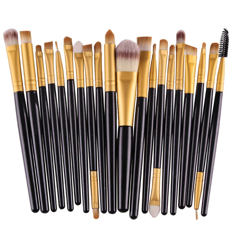 20 Makeup Brushes Full Set