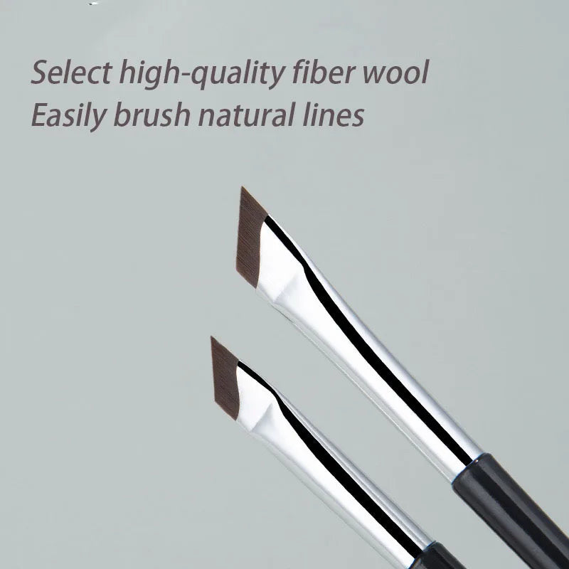 Eyeliner Brush Ultra Thin Fine Angle Flat Eyebrow Brush Under The Eyes Place Precise