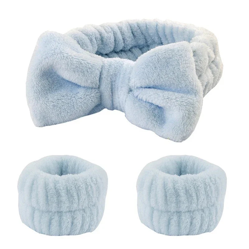 1/2/3PCS Face Wash Wristbands Headband Makeup Hair Care Headband Wash Headband for Washing Your Face Hair Bands for Women FD01