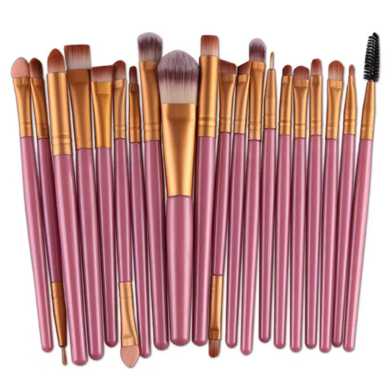 20 Makeup Brushes Full Set