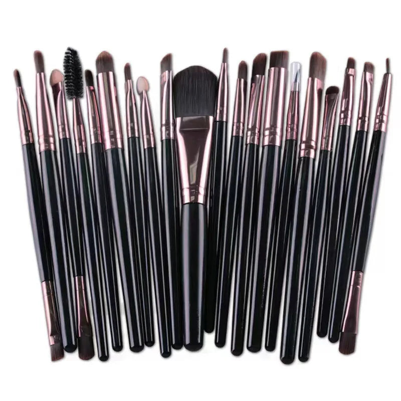 20 Makeup Brushes Full Set
