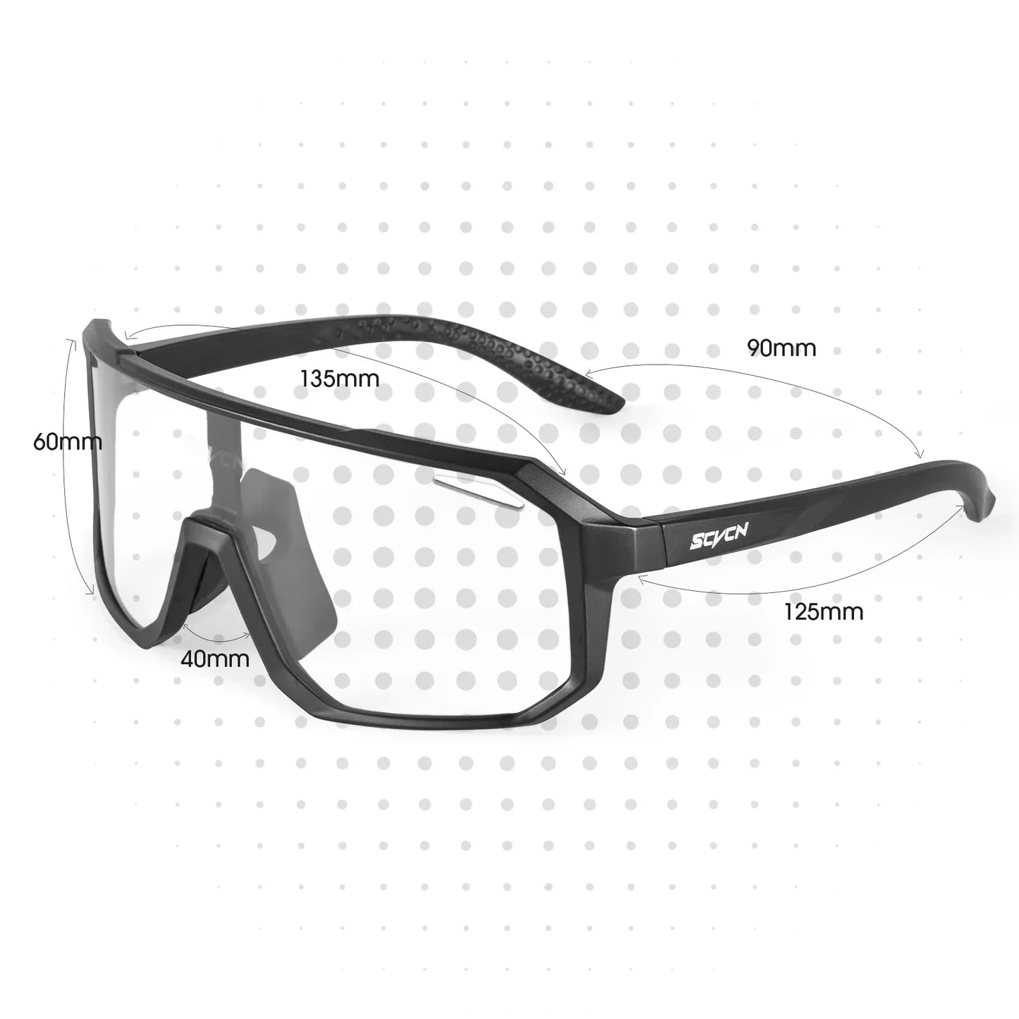 Unisex Photochromic Cycling Sunglasses for Outdoor Sports