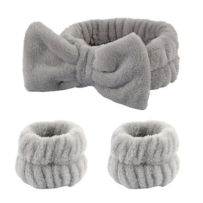 1/2/3PCS Face Wash Wristbands Headband Makeup Hair Care Headband Wash Headband for Washing Your Face Hair Bands for Women FD01