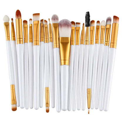 20 Makeup Brushes Full Set