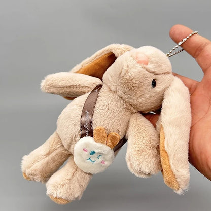 Long Ear Rabbit Keyring For Bag Decoration Children and adults