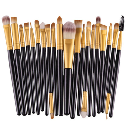 20 Makeup Brushes Full Set