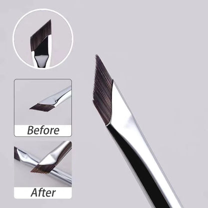 Eyeliner Brush Ultra Thin Fine Angle Flat Eyebrow Brush Under The Eyes Place Precise